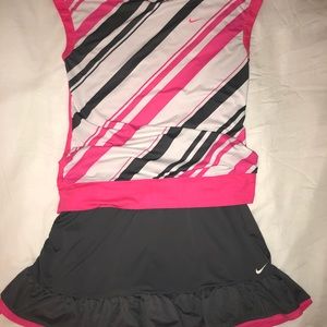 Nike Dri-Fit Tennis skirt and top